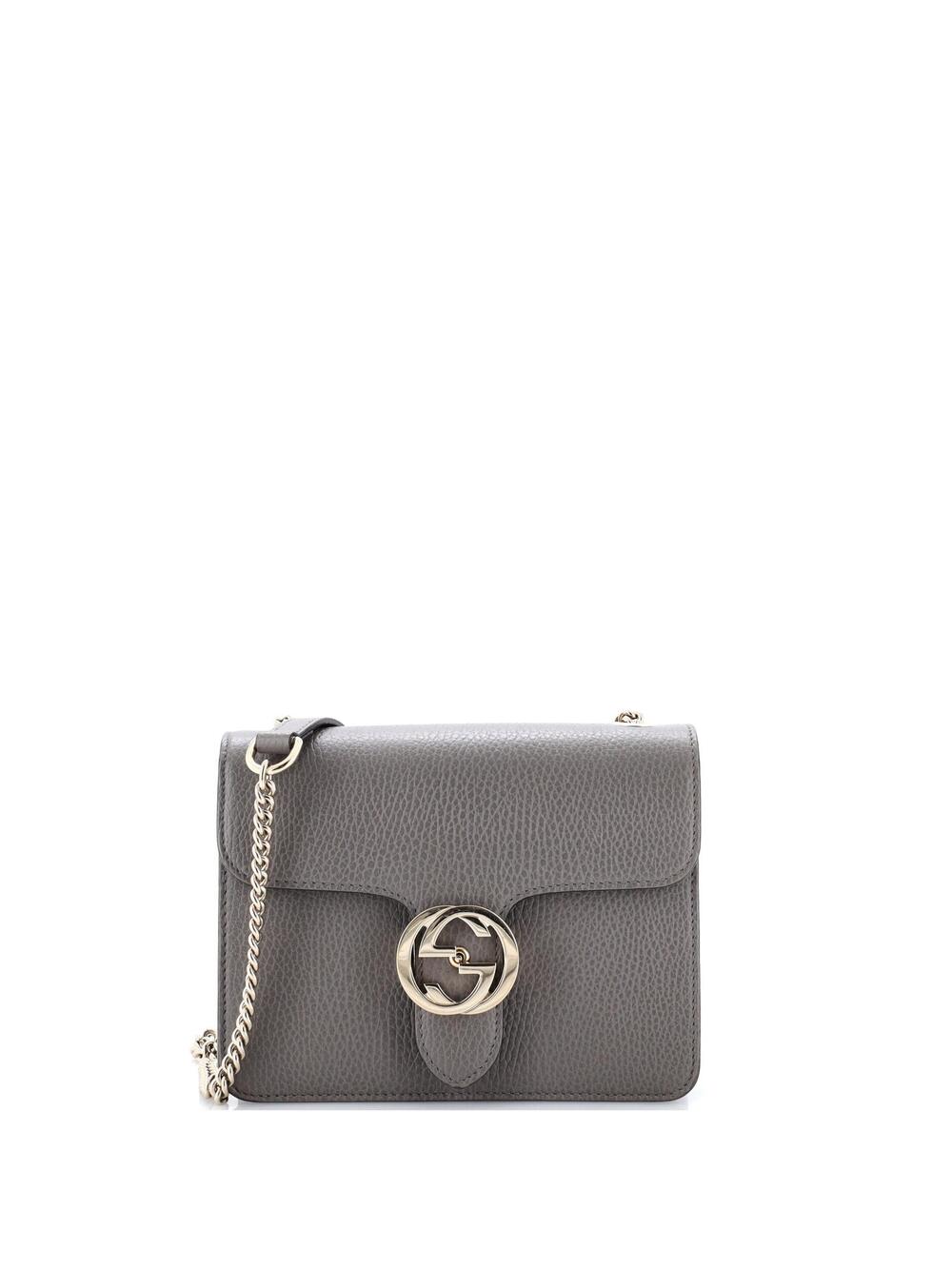 Gucci Interlocking Shoulder Bag Leather #370578G96B